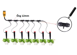 Combo Thiết Bị Tưới 12mm